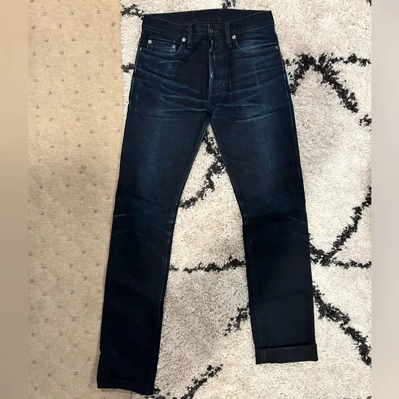 3Sixteen ST-120X Raw Selvedge Denim Jeans Men’s Size 30 - Picture 2 of 14